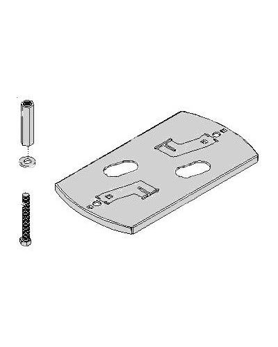 Монтажное основание BX Came 119RIY006 в Санкт-Петербурге Запчасти для шлагбаумов и автоматики Pintop.ru