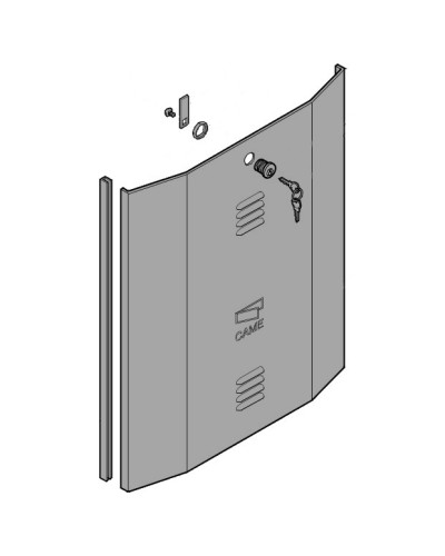 Дверца с замком BY-3500T Came 119RIY059 в Санкт-Петербурге Запчасти для шлагбаумов и автоматики Pintop.ru
