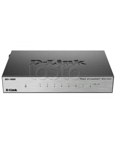 Коммутатор D-Link DES-1008D/L2B в Санкт-Петербурге Коммутаторы Pintop.ru