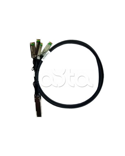 Твинаксиальный пассивный 40G QSFP+ кабель D-Link DEM-CB100QXS-4XS/C1A в Санкт-Петербурге Модули SFP/XFP/GBIC Pintop.ru