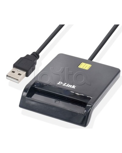 USB-считыватель смарт-карт D-Link DL-DCR-100/B1A в Санкт-Петербурге Считыватели Pintop.ru