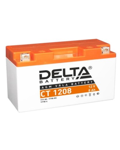 Аккумулятор АКБ 12 - 8 Delta CT 1208 в Санкт-Петербурге Электротехническое оборудование Pintop.ru
