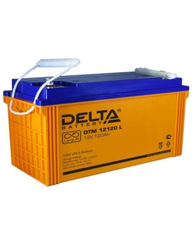 Аккумулятор свинцово-кислотный Delta DTM 12120 L в Санкт-Петербурге Электротехническое оборудование Pintop.ru