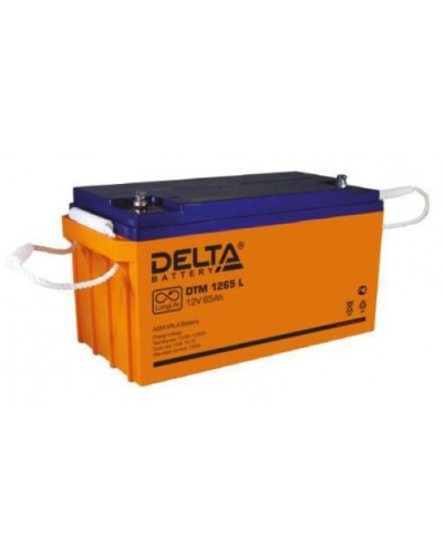 Аккумулятор свинцово-кислотный Delta DTM 1265 L в Санкт-Петербурге Электротехническое оборудование Pintop.ru