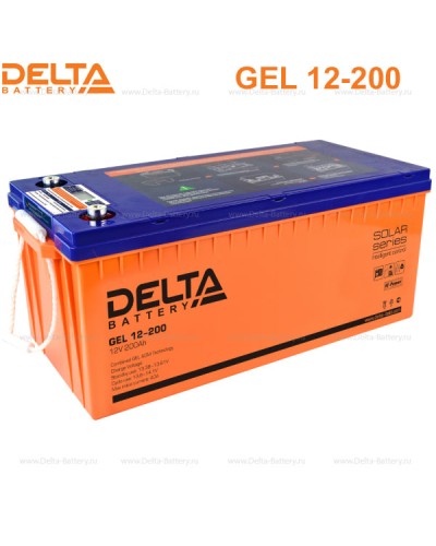 Аккумулятор свинцово-кислотный Delta GEL 12-200 в Санкт-Петербурге Электротехническое оборудование Pintop.ru