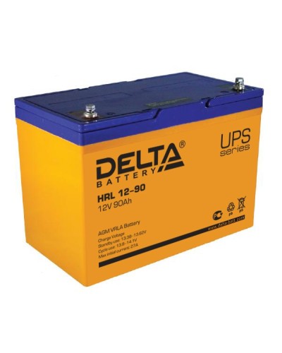 Аккумулятор свинцово-кислотный Delta HRL 12-90 в Санкт-Петербурге Электротехническое оборудование Pintop.ru