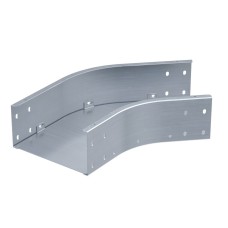 Угол горизонтальный 45 градусов 80х300, 2,0 мм DKC SCH830K