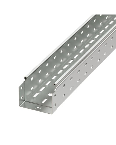 Лоток перфорированный 100х50 L3000 толщ.1,5 мм, горячеоцинкованный DKC (3526215HDZ) в Санкт-Петербурге Аксессуары для лотков Pintop.ru