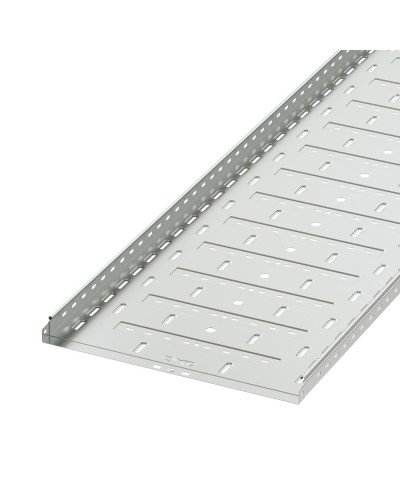 Лоток перфорированный 600х50 L3000, горячеоцинкованный DKC 35268HDZ в Санкт-Петербурге Кабельные лотки Pintop.ru