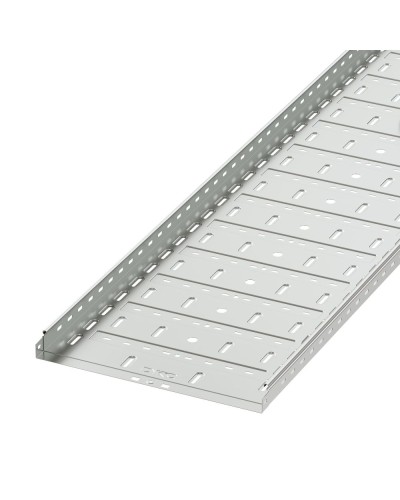 Лоток перфорированный 500х50 L3000, горячеоцинкованный DKC 35267HDZ в Санкт-Петербурге Кабельные лотки Pintop.ru