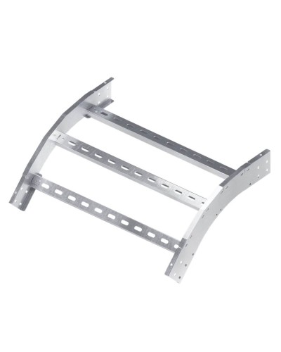 Угол лестничный вертикальный внешний 45 градусов 150х800, R600 DKC (ULOC658) в Санкт-Петербурге Аксессуары для лотков Pintop.ru