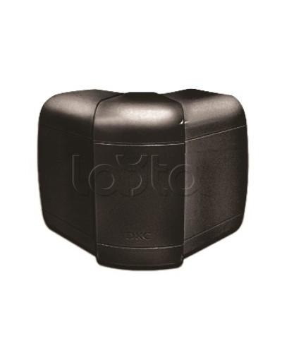 Угол внешний 110х50 мм, измен. черный DKC 01052A в Санкт-Петербурге Аксессуары для лотков Pintop.ru