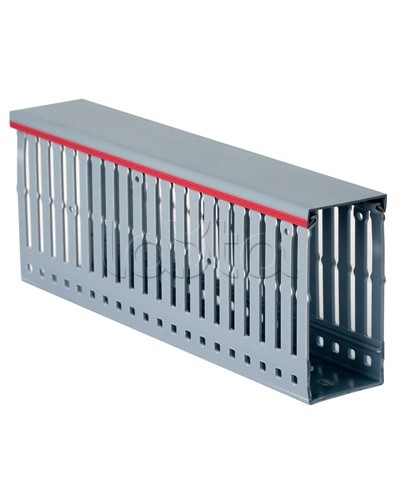 Короб перфорированный, серый RL6 40x80 мм DKC 01127RL в Санкт-Петербурге Кабельные лотки Pintop.ru