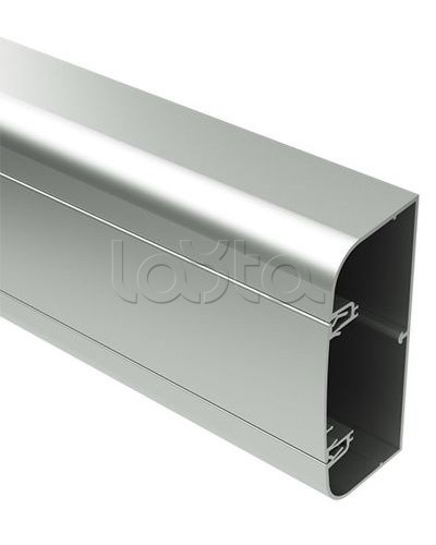 Кабель-канал алюминевый 110x50 мм (с 1 крышкой), цвет серый металлик DKC (01199) в Санкт-Петербурге Кабель-канал Pintop.ru