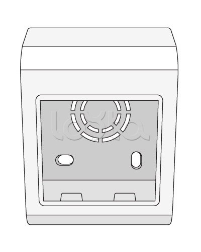 Коробка монтажная под 2 модуля VIVA PDD DKC 10033 в Санкт-Петербурге Аксессуары для кабель-канала Pintop.ru