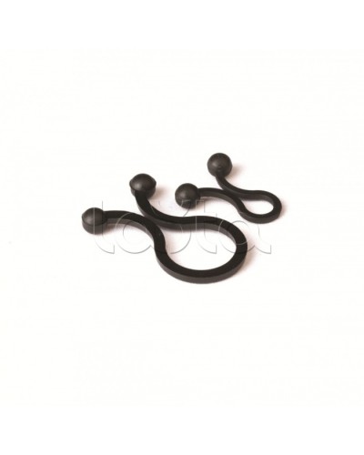 Замок, цвет - черный, д.17,8-20,3 DKC 21043116 в Санкт-Петербурге Крепежные изделия Pintop.ru