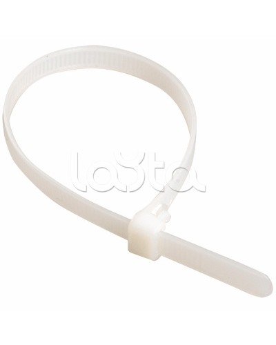 Хомут-стяжка нейлоновый, стандартный P6.6 12.5х850 белый DKC 25241 (100 шт/уп) в Санкт-Петербурге Стяжки-хомуты Pintop.ru