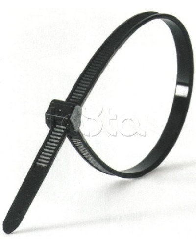 Хомут-стяжка нейлоновый, стандартный P6.6 7.8x240 чёрный DKC 25325 (100 шт/уп) в Санкт-Петербурге Стяжки-хомуты Pintop.ru