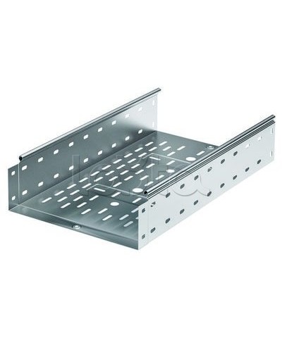 Лоток перфорированный 400х100 L3000, горячеоцинкованный DKC 35345HDZ в Санкт-Петербурге Кабельные лотки Pintop.ru