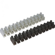 Клемник полипропилен черный, 12р,450V, 24A, 4 мм.кв DKC 43212PL/R