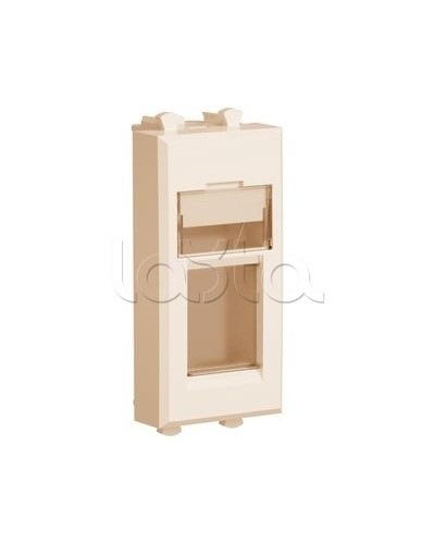 Адаптер для Keystone Ванильная дымка Avanti, 1 мод DKC 4405201 в Санкт-Петербурге Аксессуары для стоек и шкафов Pintop.ru