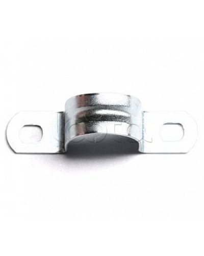 Держатель оцинкованный двусторонний д.63мм 53362ДКС в Санкт-Петербурге Держатели, клипсы, скобы Pintop.ru