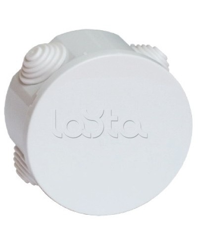 Коробка ответвительная с кабельными вводами, IP44, д.65х35 мм (24 шт/уп) DKC 53500R в Санкт-Петербурге Распределительные коробки Pintop.ru