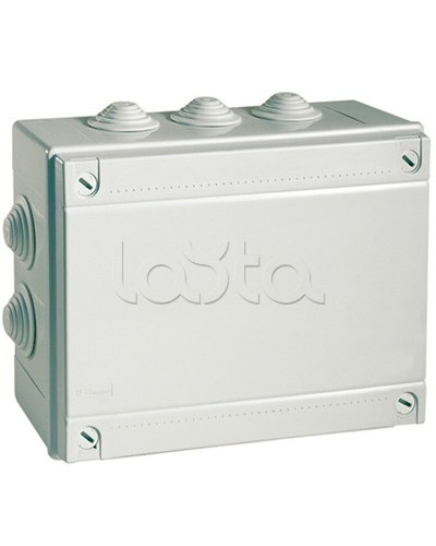 Коробка ответвительная с кабельными вводами, IP55, 240х190х90 мм DKC 54200 в Санкт-Петербурге Распределительные коробки Pintop.ru