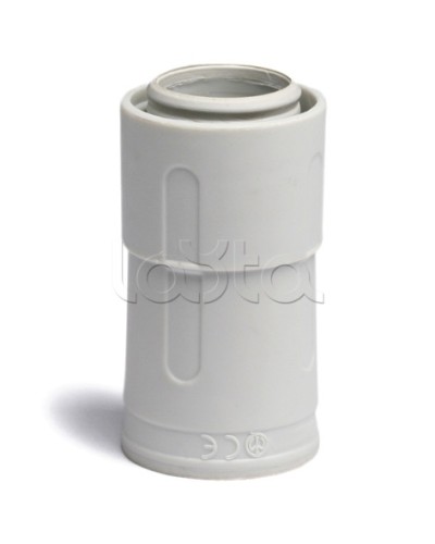 Переходник армированная труба - жесткая труба DKC 20 мм 55220 в Санкт-Петербурге Повороты, муфты, тройники Pintop.ru