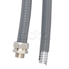 Металлорукав DN 26мм в ПВХ изоляции в оплетке из оцинкованной стали Dнар 31,5, 25 м DKC (6071T-032)