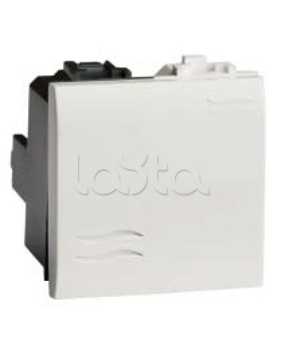 Выключатель типа кнопка, белый, 2мод. DKC 76022B в Санкт-Петербурге Аксессуары для стоек и шкафов Pintop.ru