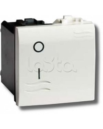 Выключатель двухполюсный белый 2 мод в Санкт-Петербурге Аксессуары для стоек и шкафов Pintop.ru