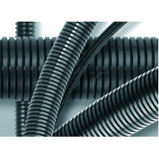 Труба гофрированная самозатухающий полиамид PA6V0 20 мм без зонда DKC 80020 (100 м)