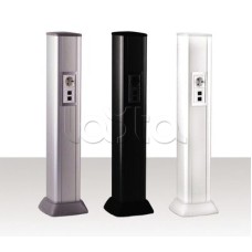 Колонна алюминевая 0,71 м, цвет черный DKC 09593