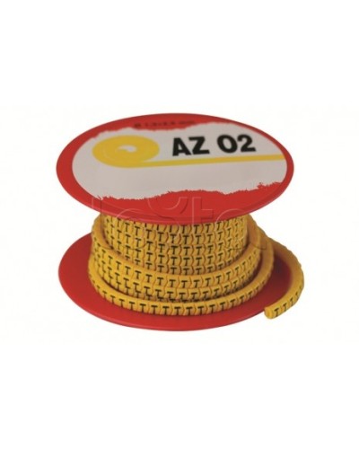 Колечко маркировочное V, 2.5-4мм. черное на желтом DKC AZO3VVBY в Санкт-Петербурге Аксессуары для кабель-канала Pintop.ru