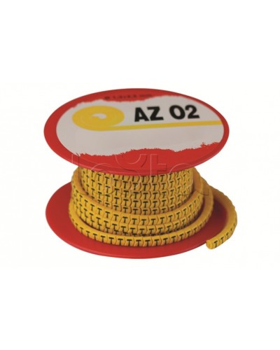 Колечко маркировочное 1, 4-8мм. черное на желтом DKC AZS401BY в Санкт-Петербурге Крепежные изделия Pintop.ru