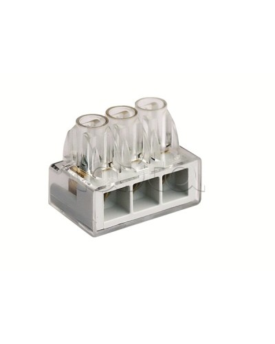 Колодка клеммная соединительная 3х6 мм. DKC B163 в Санкт-Петербурге Клеммные колодки Pintop.ru