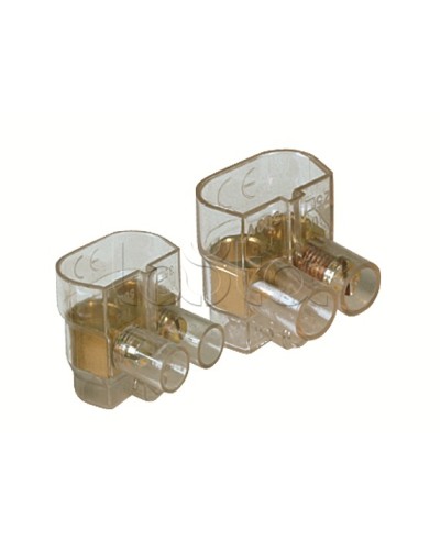 Колодка клеммная соединительная 2х4 мм DKC B42 в Санкт-Петербурге Клеммные колодки Pintop.ru