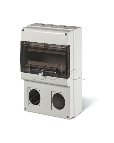 Корпус на 12 модулей и 2 поста с основанием 70х87 мм. Тип M400 DKC DIS6723300 в Санкт-Петербурге Аксессуары для стоек и шкафов Pintop.ru