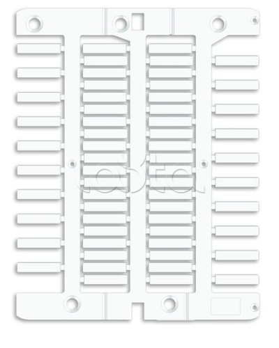 Маркировка для провода, жесткая, для трубочек. 4х23мм. Белая DKC NUT23 в Санкт-Петербурге Крепежные изделия Pintop.ru