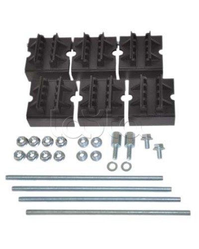 Набор держателей, для шин толщиной 5мм, 1-2 шины на полюс, 3 полюса DKC R5BSEV2/5T в Санкт-Петербурге Повороты, муфты, тройники Pintop.ru
