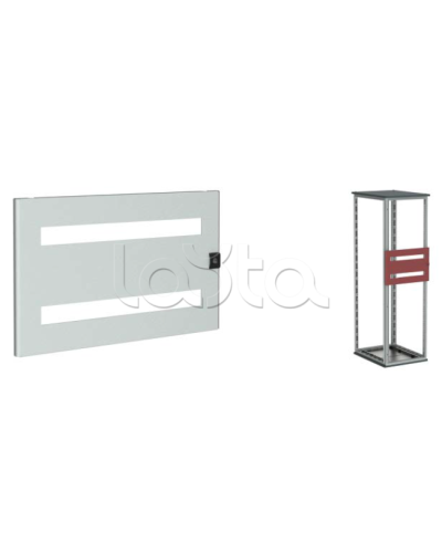 Дверь секционная, для модулей, 52 (2x26) модуля, В=400мм, Ш=600мм DKC R5CPME6401 в Санкт-Петербурге Аксессуары для стоек и шкафов Pintop.ru