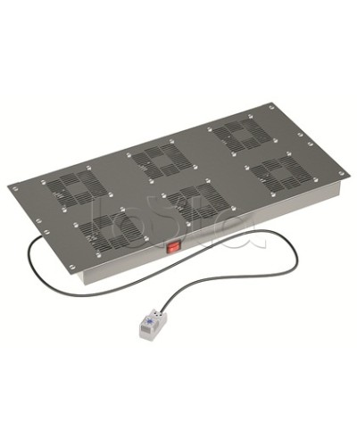 Потолочный вентиляторный модуль, с термостатом 6 вент. для крыши Ш= 600мм DKC R5VSIT6006FT в Санкт-Петербурге Вентиляторные модули Pintop.ru