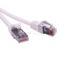 Патч-корд экранированный CAT6 F/UTP 4х2, LSZH, белый, 7м DKC RN6FU4570WH