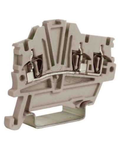 Зажим 1,5 кв.мм серый 1 ввод/2 вывода DKC ZHM410GR в Санкт-Петербурге Держатели, клипсы, скобы Pintop.ru