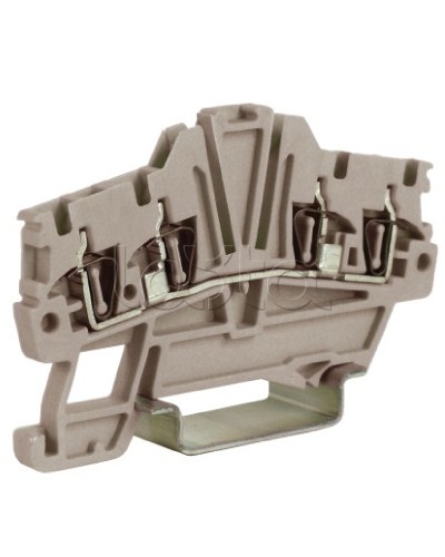 Зажим 1,5 кв.мм серый 2 ввод/2 вывода DKC ZHM420GR в Санкт-Петербурге Держатели, клипсы, скобы Pintop.ru