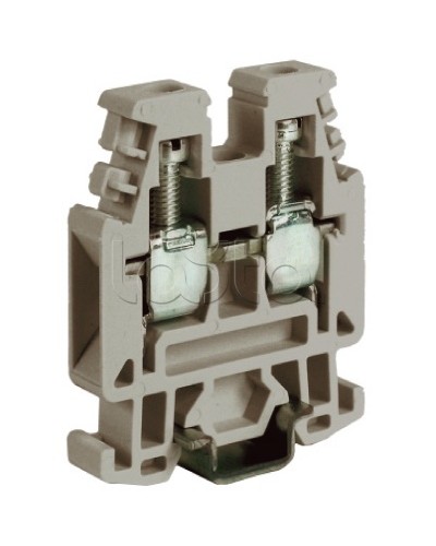 Зажим 4 кв.мм серый DKC ZRP300GR в Санкт-Петербурге Крепежные изделия Pintop.ru