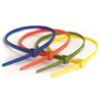 Хомут-стяжка нейлоновый, стандартный PL6.6 3.6х200 мм зеленый DKC 25214CV (100 шт/уп)