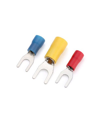 Наконечник вилочный с изолир.фланцем 1,5-2,5 кв.мм 3,5 мм (НВИ) DKC 2B135P в Санкт-Петербурге Крепежные изделия Pintop.ru