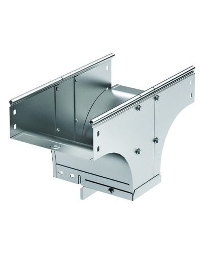 Ответвитель-переходник TDSR T-обр. вертикальный 500/200 в комплекте с крепежными элементами и соединительными в Санкт-Петербурге Аксессуары для лотков Pintop.ru